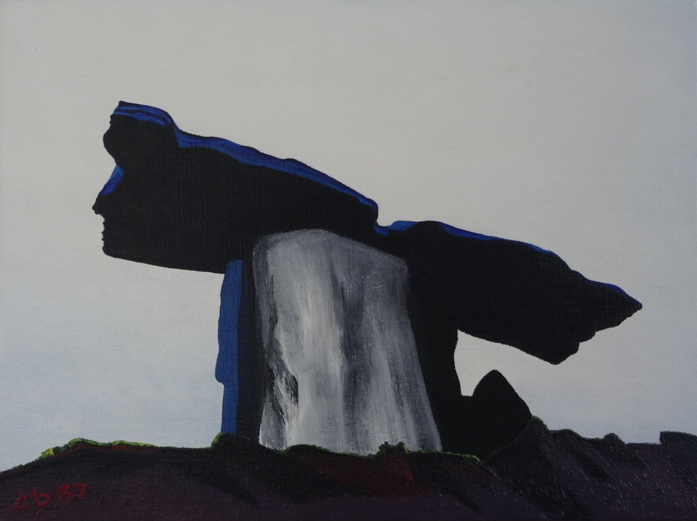 Poulnabrone Dolmen, Burren in Ierland