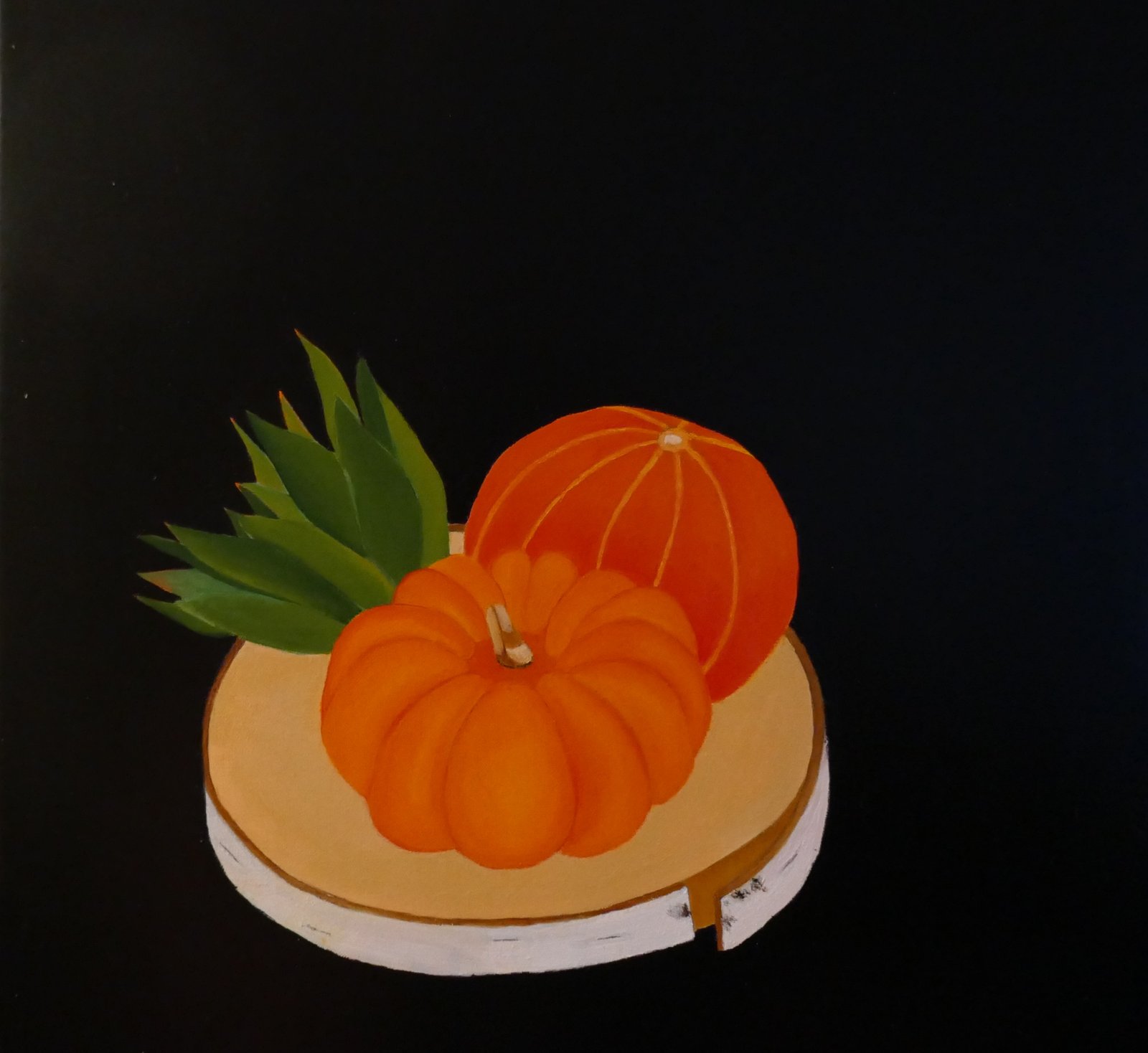 Stilleven met pompoenen